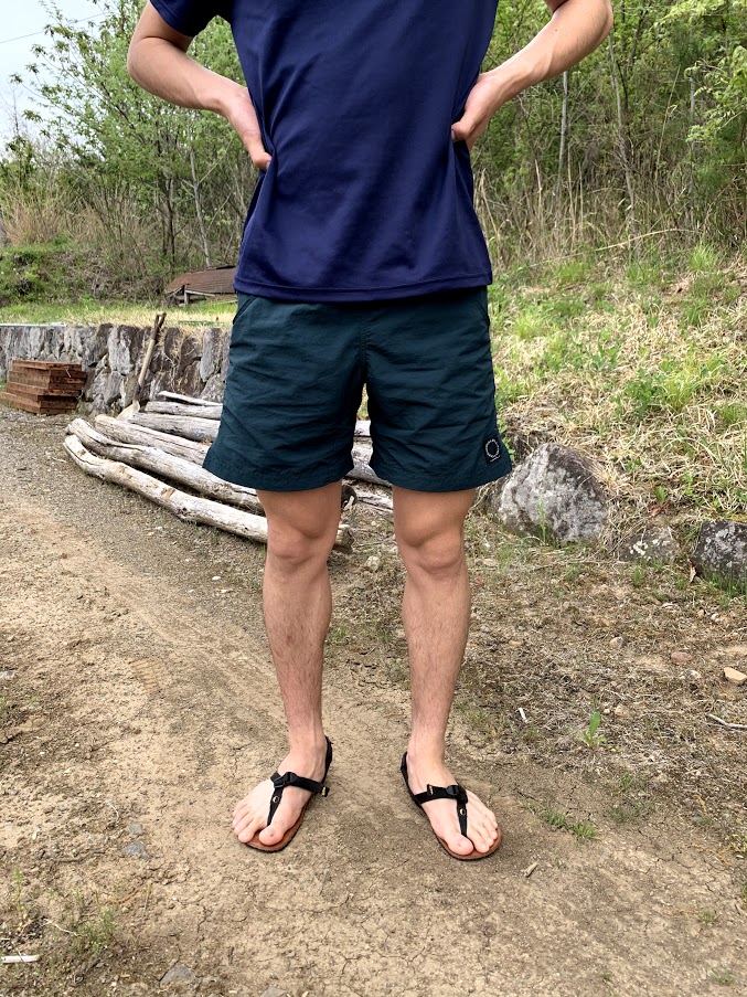 山と道 / 5-pocket shorts / Deep Forest / XL-