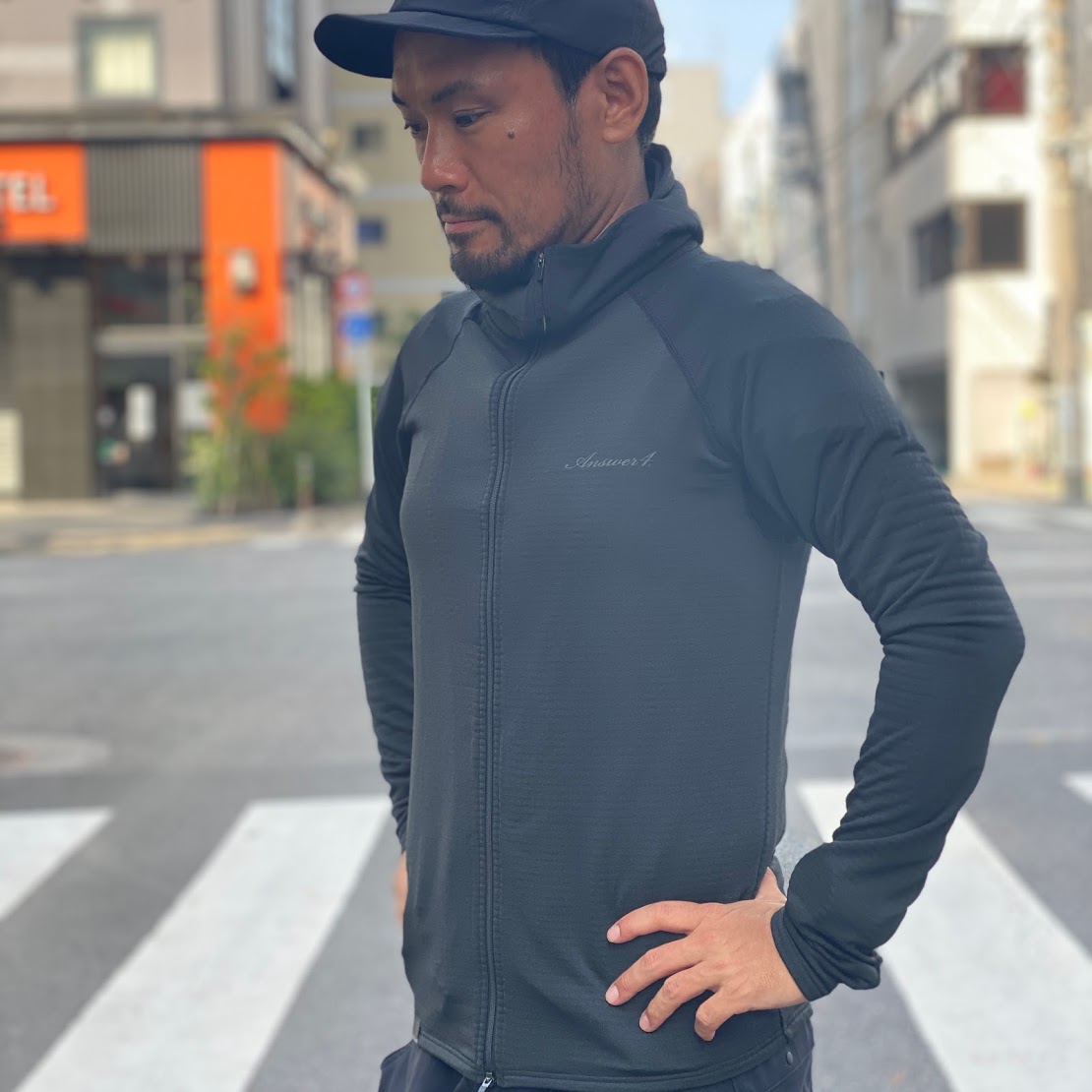 Answer4 Power Grid™ Full-Zip Hoodie XS - ウォーキング・ランニング