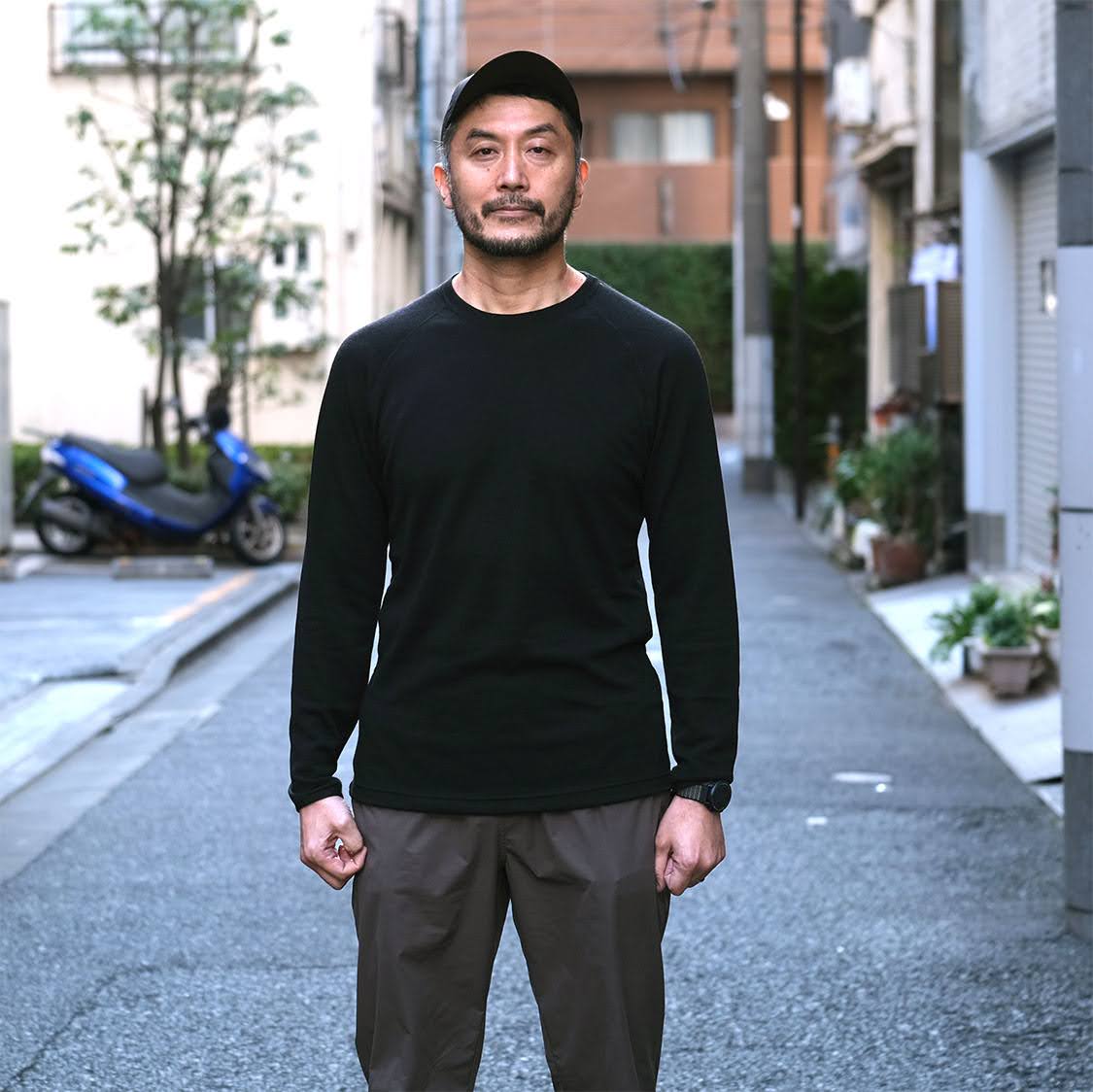 山と道 DF Mesh Merino Long sleeve-